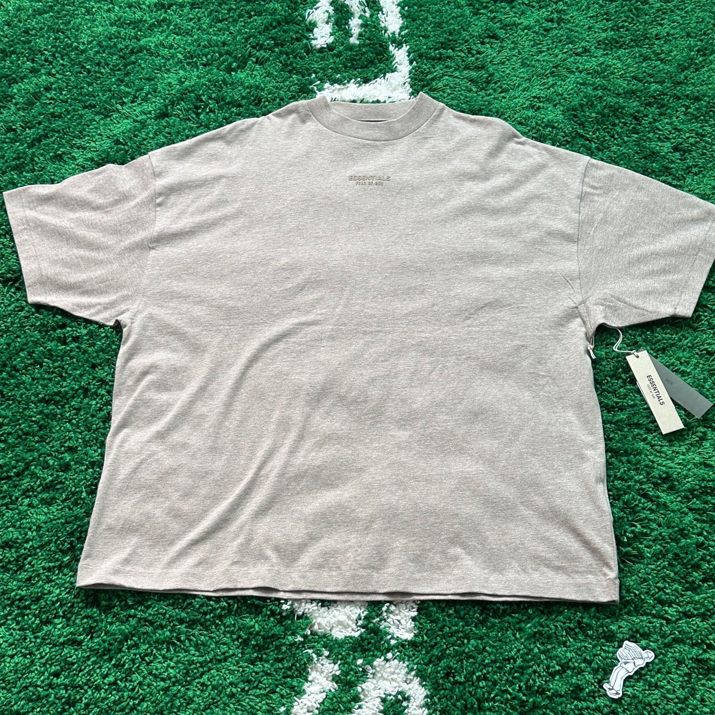 Fear of God Essentials Tee Silver Cloud
