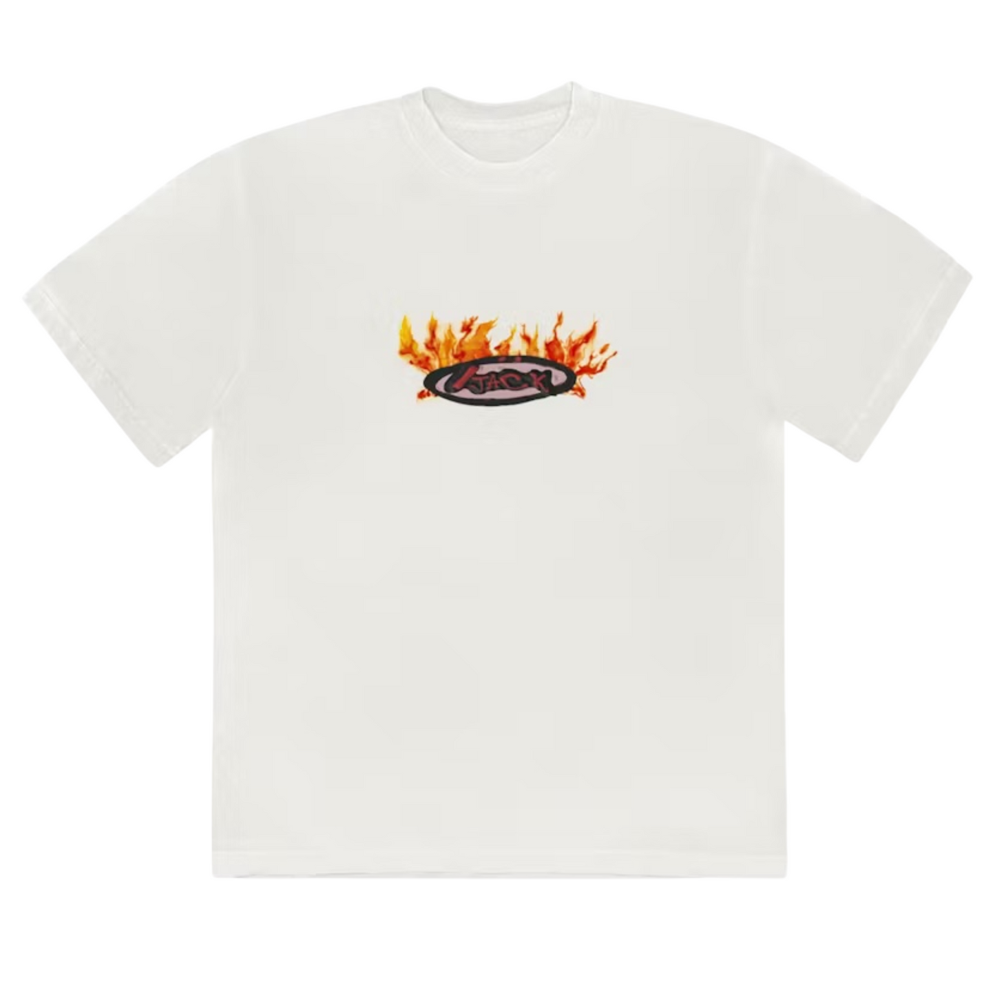 Travis Scott Cactus Jack Flame T-shirt