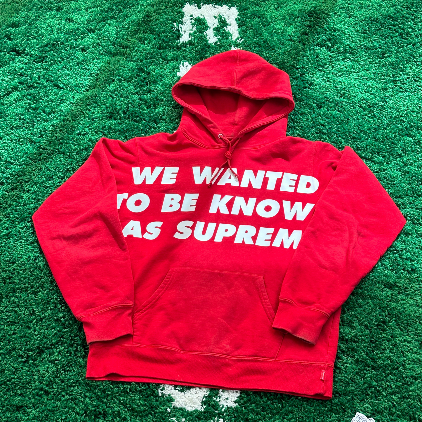 Supreme Known As Hooded Sweatshirt Red