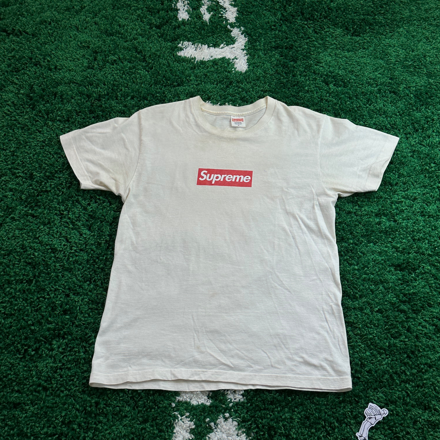 Supreme 20th Anniversary Box Logo Tee White
