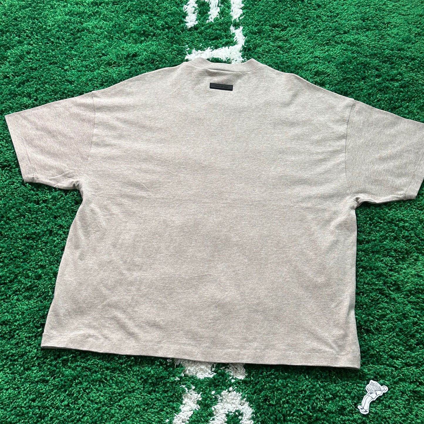 Fear of God Essentials Tee Silver Cloud
