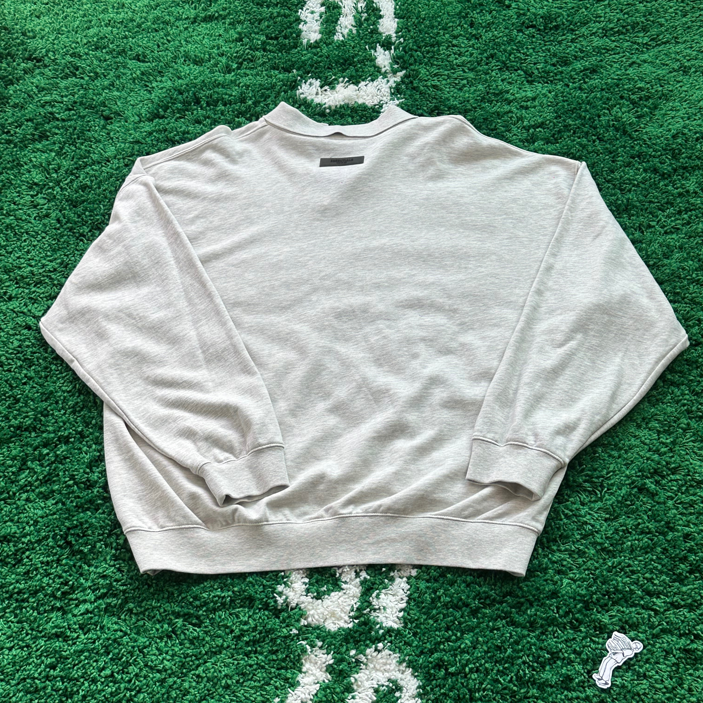 Fear of God Essentials Long Sleeve Polo Light