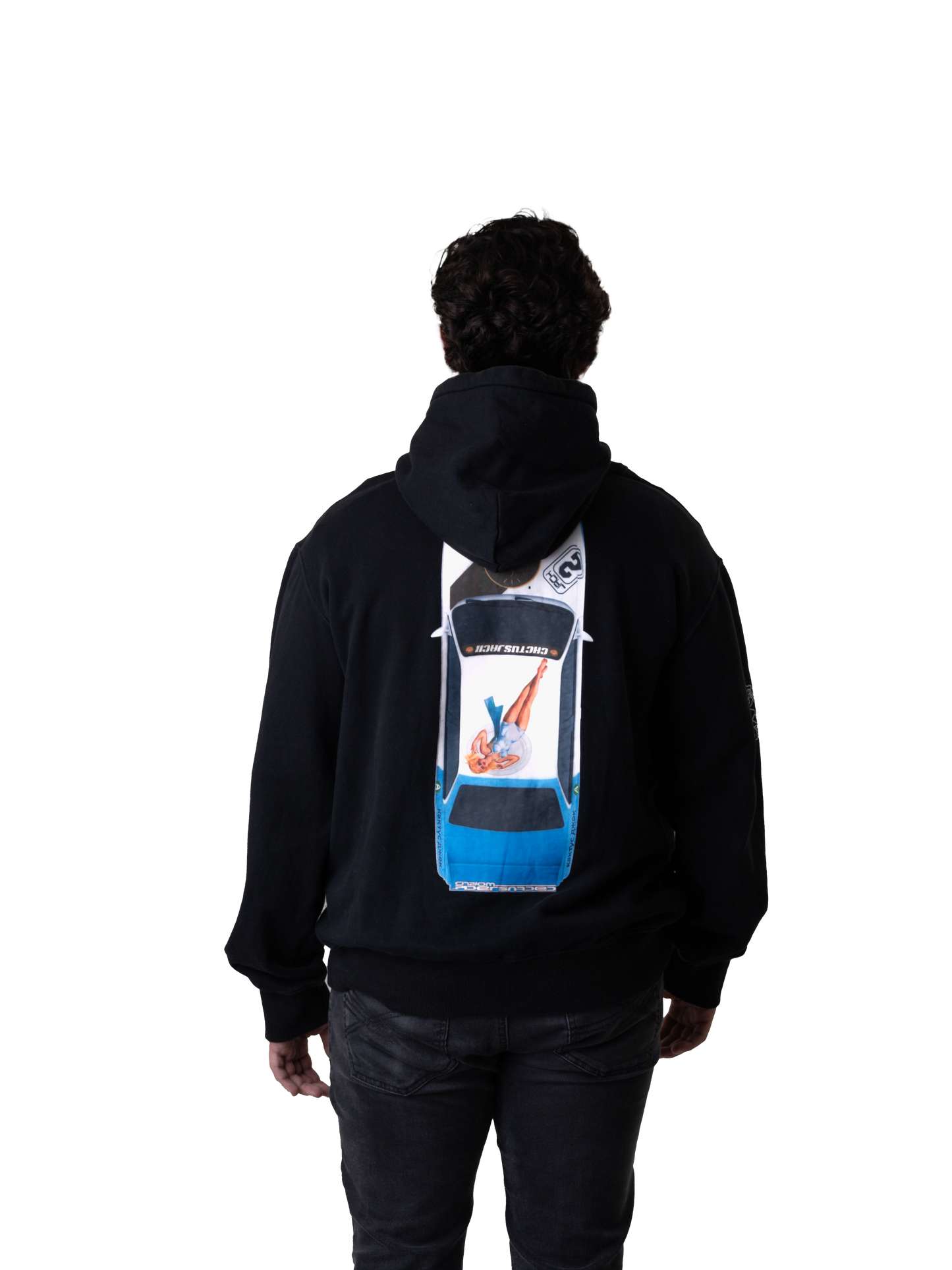 Cactus Jack Jackboys Travis Scott Car Hoodie Black