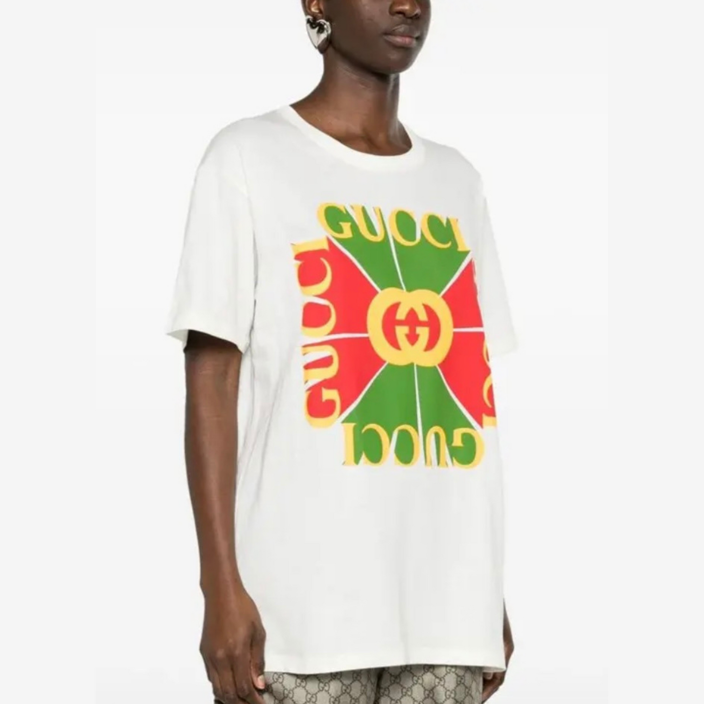 Gucci Vintage Logo-Appliqué T-Shirt