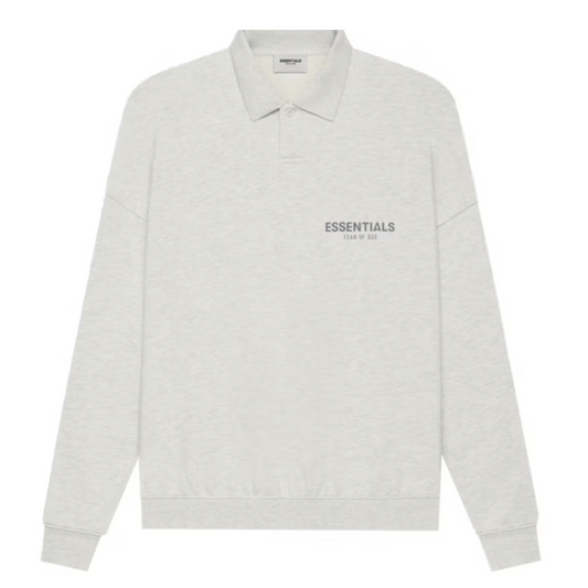 Fear of God Essentials Long Sleeve Polo Light