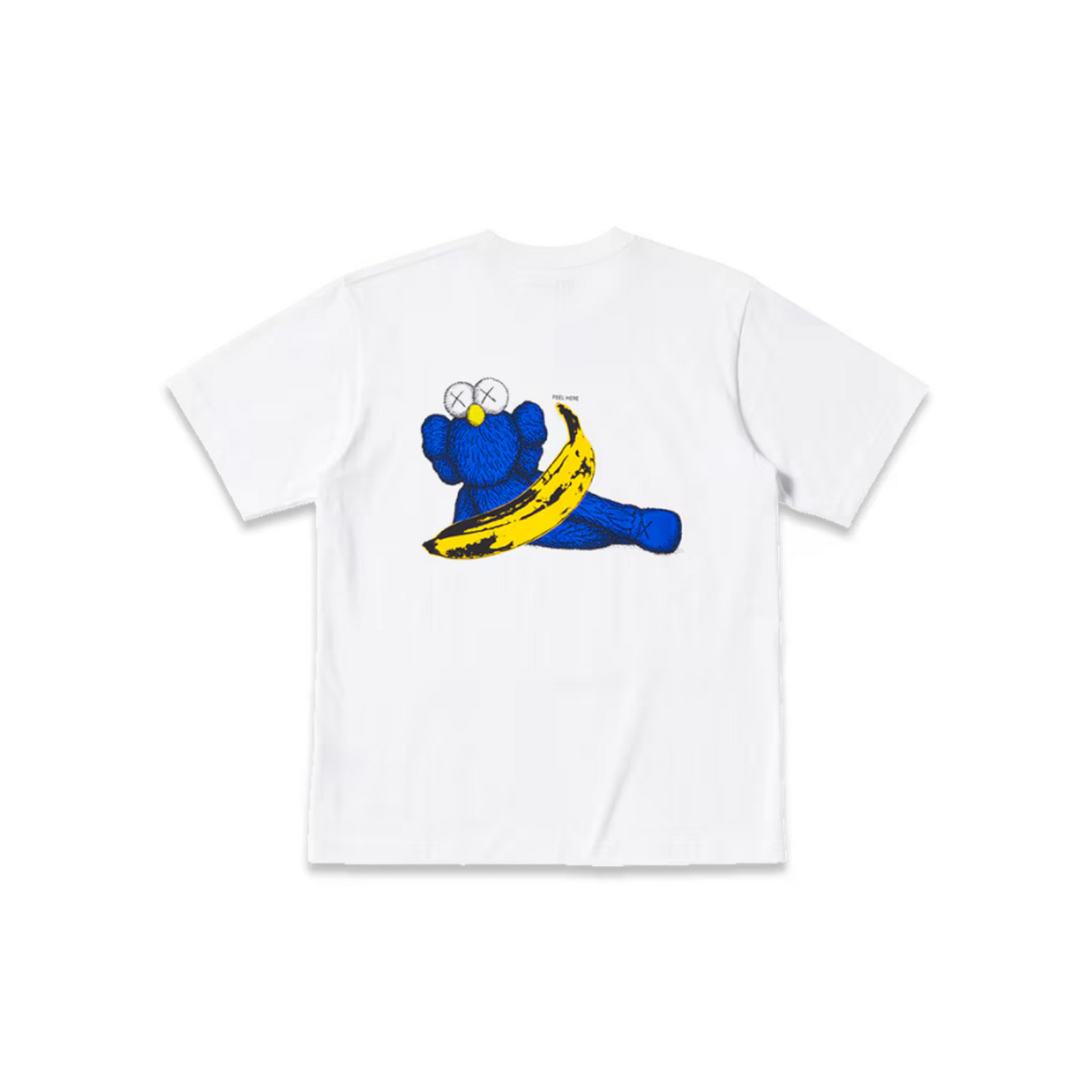 Kaws x Andy Warhol banana tee