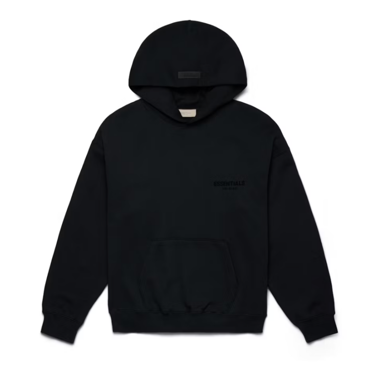 Essential Hoodie stretch limo black