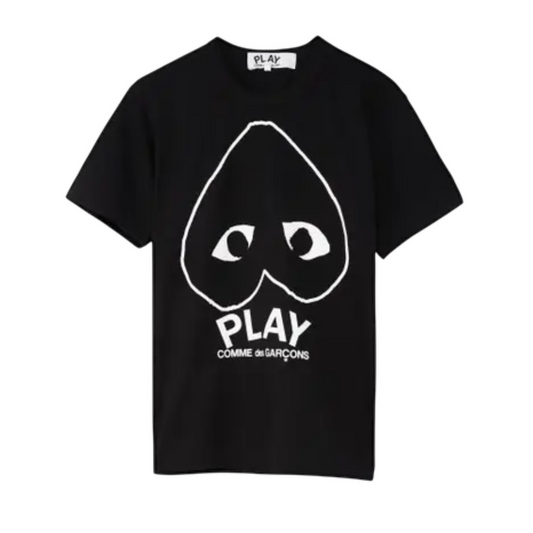 PLAY COMME des GARÇONS Inverted Heart Men’s T-Shirt, Black