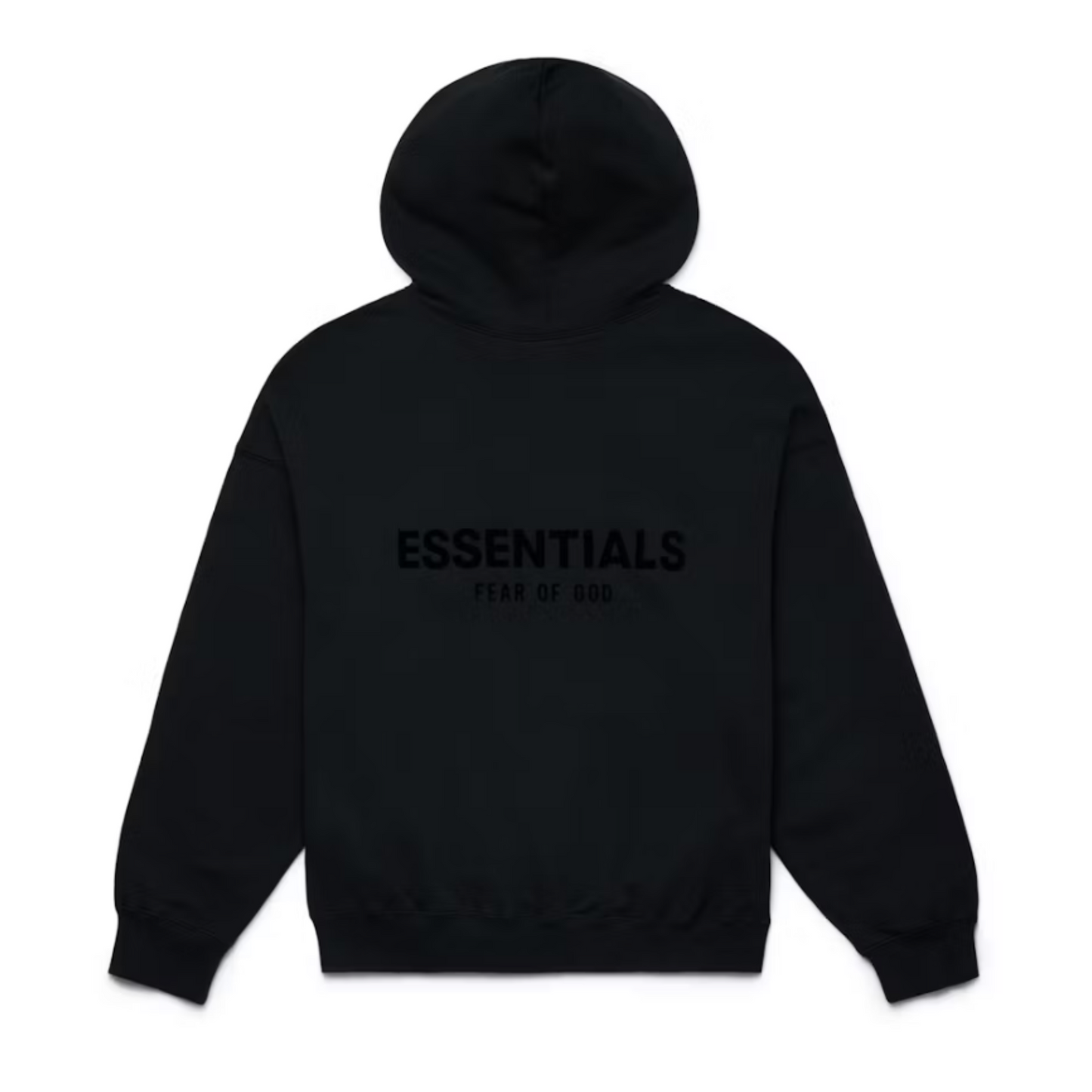 Essential Hoodie stretch limo black