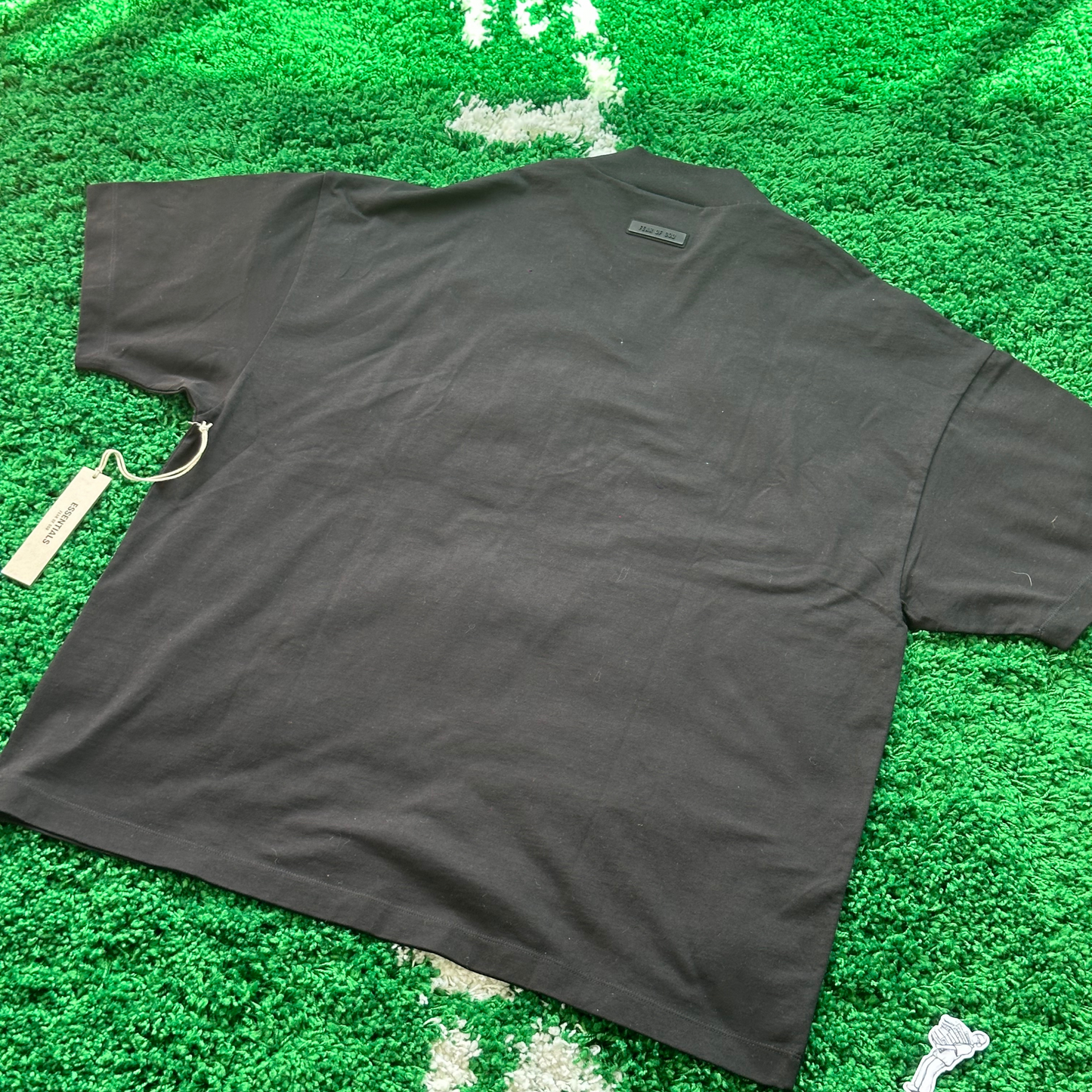Fear of God Essentials Arch Logo Tee Jet Black