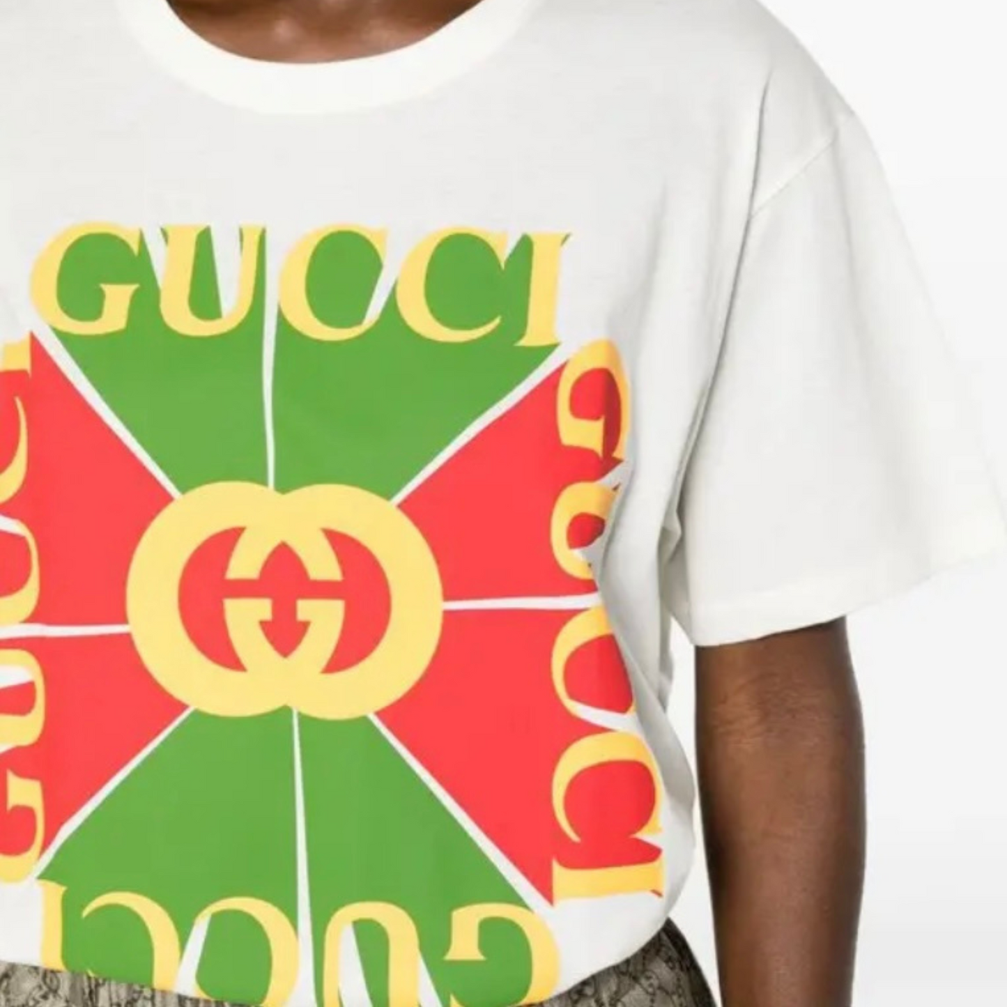 Gucci Vintage Logo-Appliqué T-Shirt