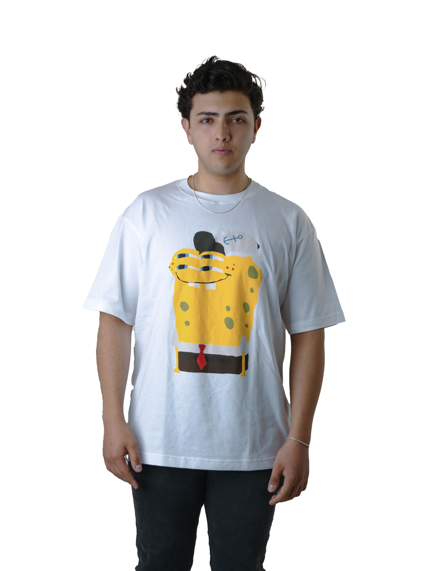 CPFM x spongebob tee white