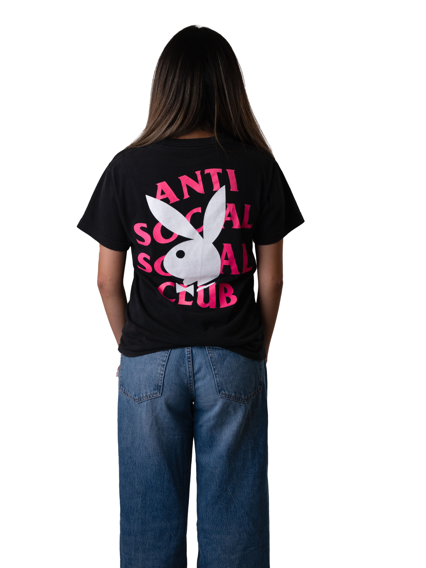 Anti Social Social Club x Playboy tee black