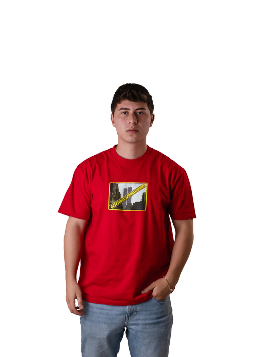 Supreme Greetings From tee Red