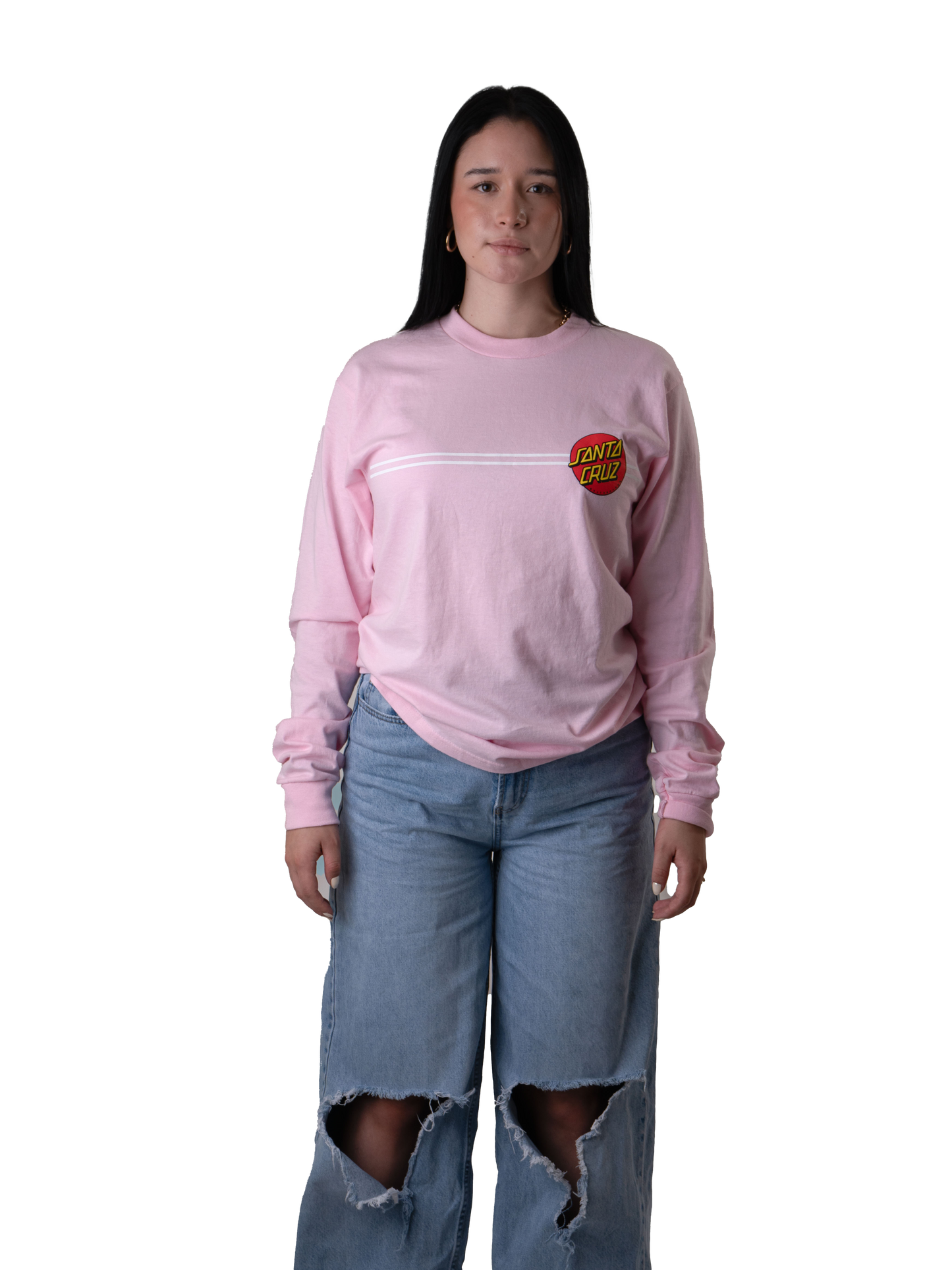 Santa Cruz longsleeve pink