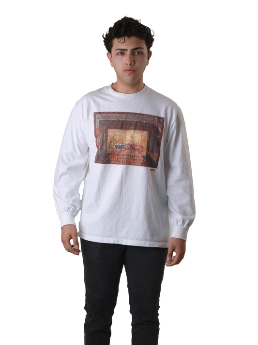 Supreme Art Graffiti long sleeve white