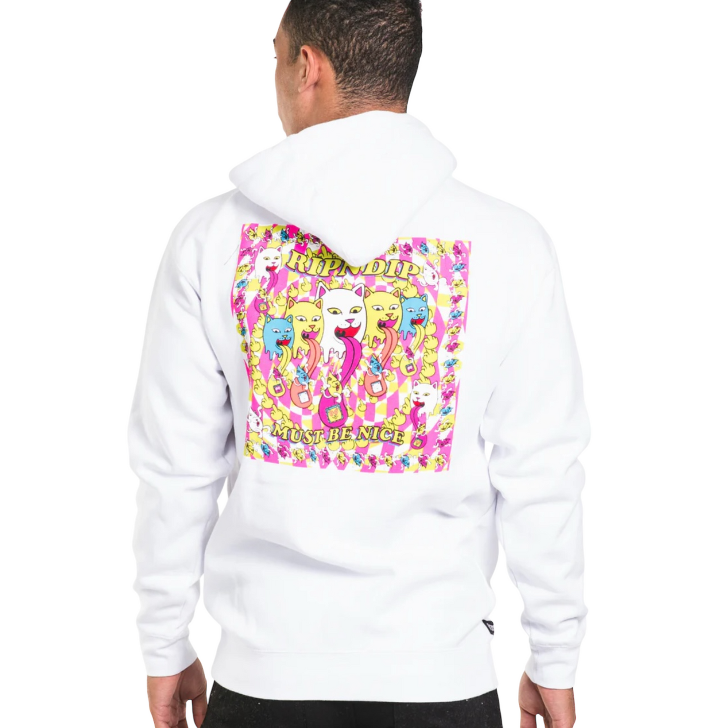 RIPNDIP Micro Nerm Hoodie White