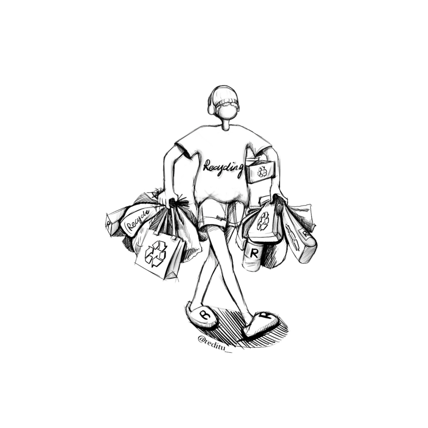 Shopaholic Sticker
