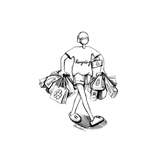 Shopaholic Sticker